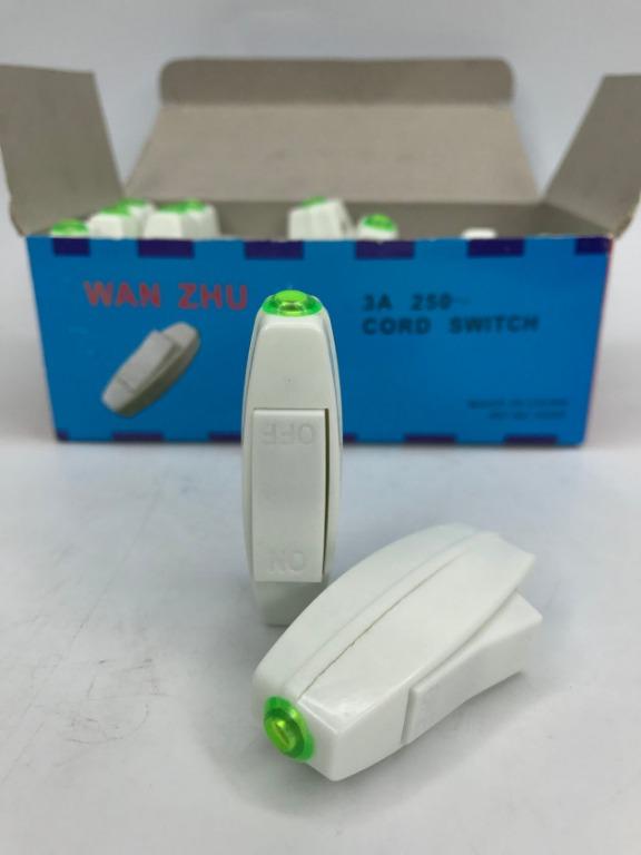HANGING SWITCH/ CORD SWITCH ON/OFF, 3A 250V HEAVY DUTY, 105AW ...