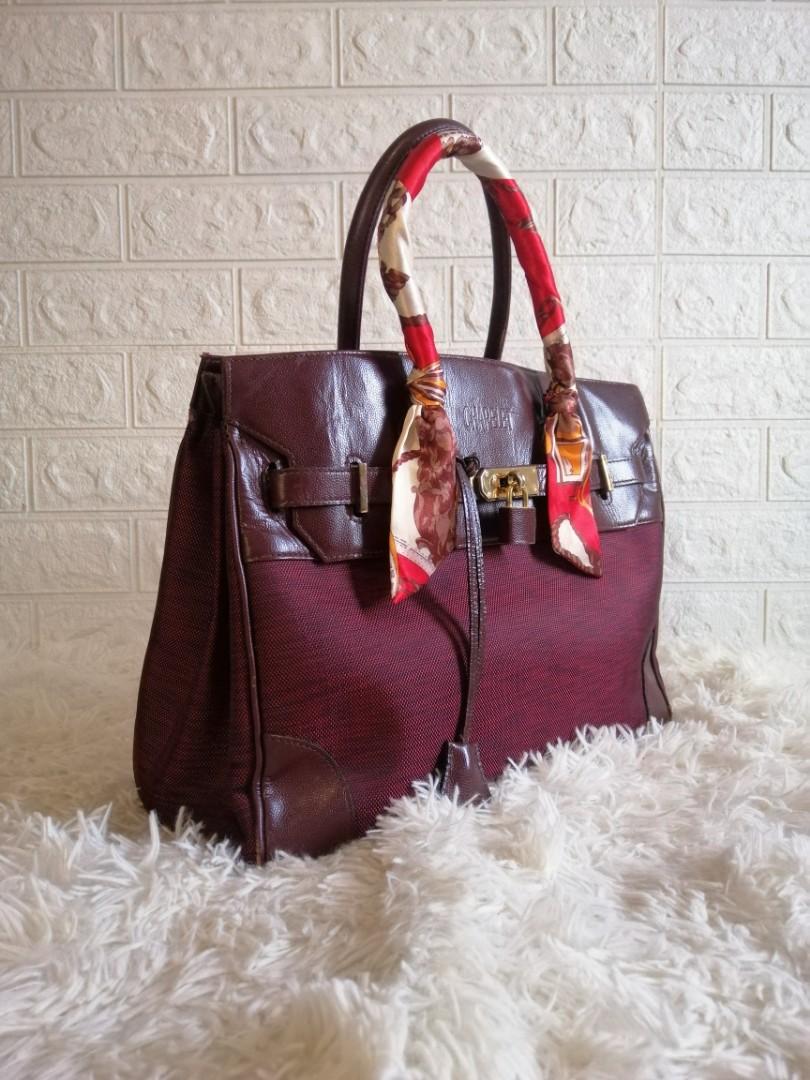 Hermes Birkin 35 Maroon - [N] Stamp - THE PURSE AFFAIR