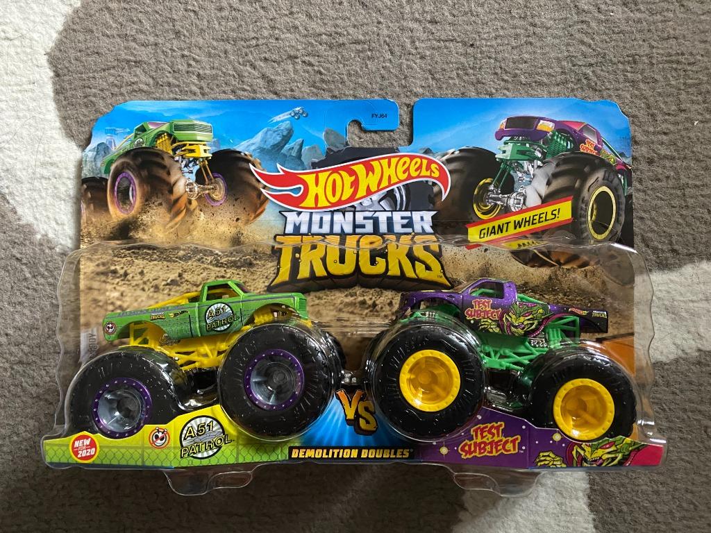 Hotwheels Monster Trucks Demolition Doubles Bone Shaker, Hobbies & Toys ...