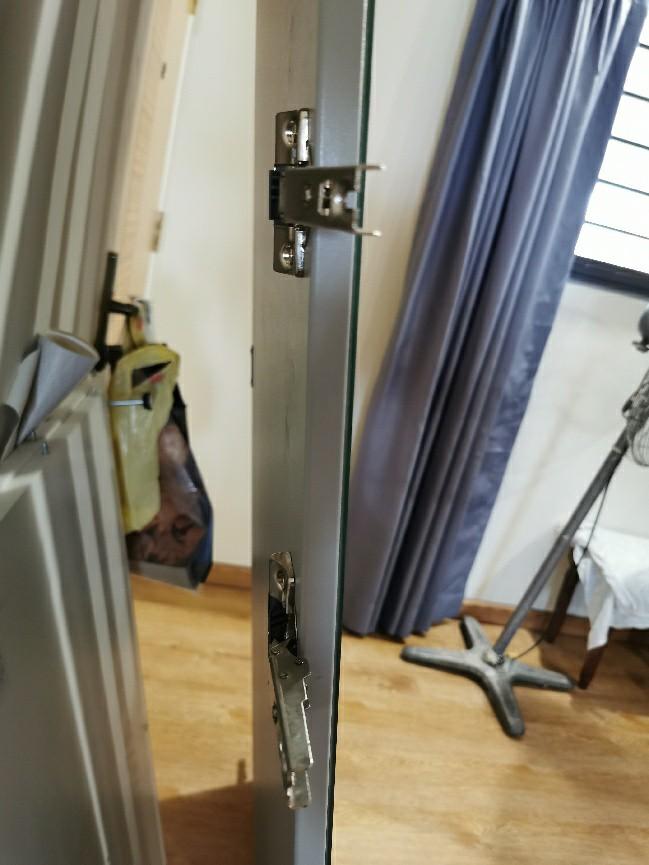 Ikea Vikedal Mirror doors for sale, Furniture & Home Living, Furniture