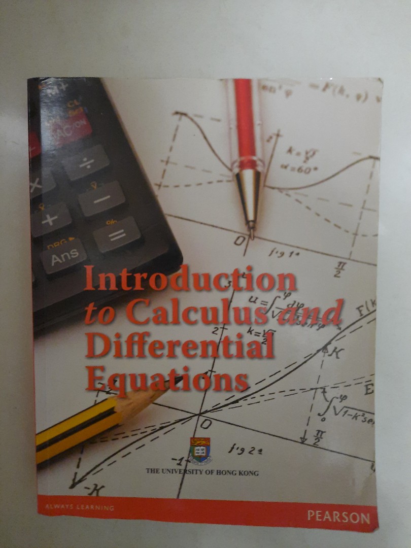 Introduction to Calculus and Differential Equations HKU MATH 1851