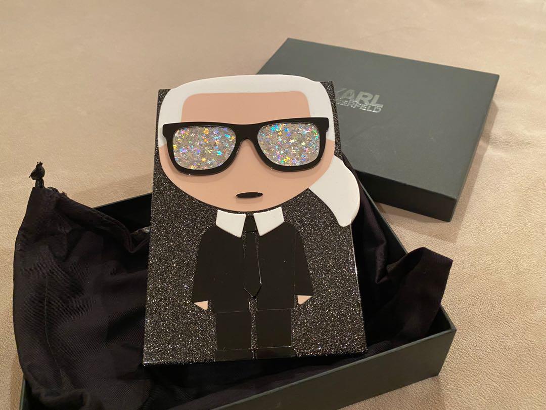 karl lagerfeld minaudiere clutch