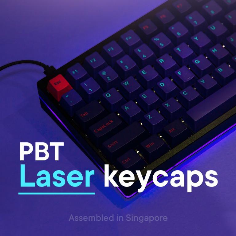 KBDFans KBD75v2 Mechanical Keyboard PBT Laser, Computers & Tech, Parts ...