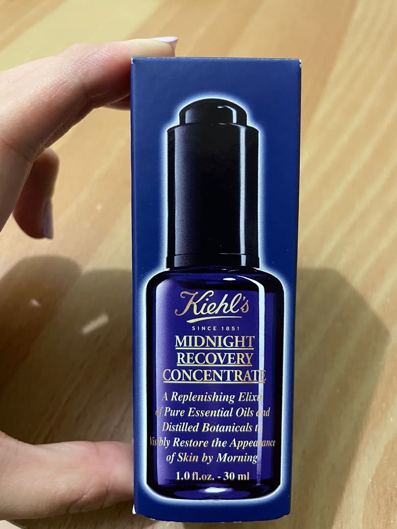 use kiehl's midnight recovery concentrate