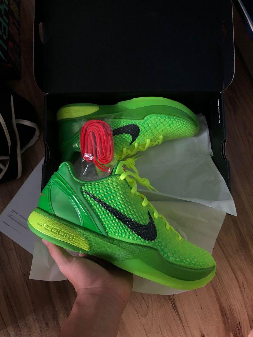 Kobe 6 Grinch Box : Where To Buy Nike Zoom Kobe 6 Grinch Cw2190 300 ...