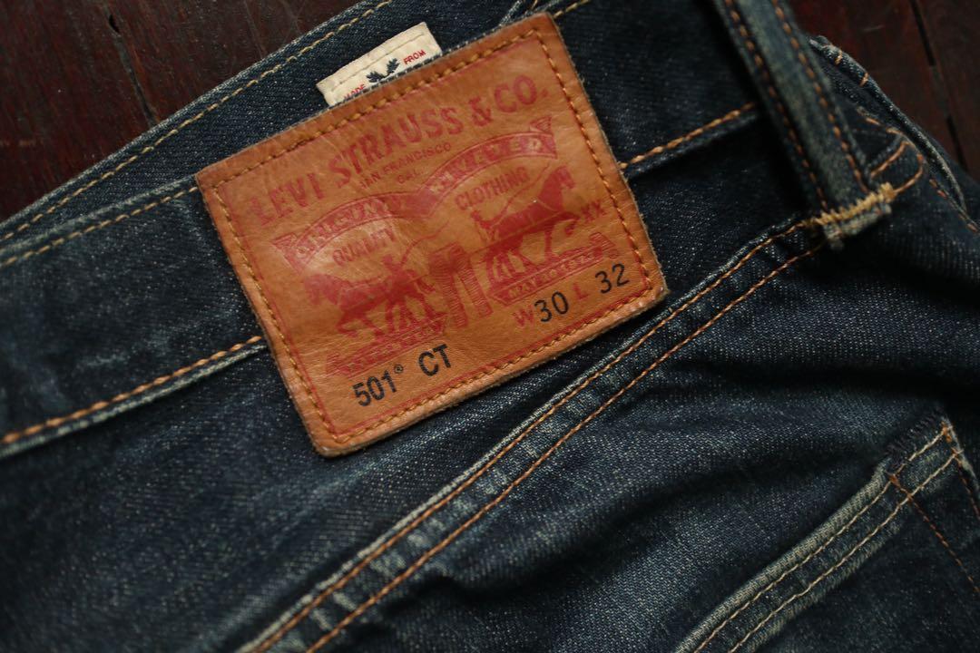 Levi's 501 CT Custom Tapered Selvedge 