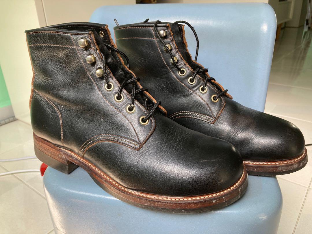Lone Wolf Mechanic Boots, Men's Fashion, Footwear, Boots on Carousell