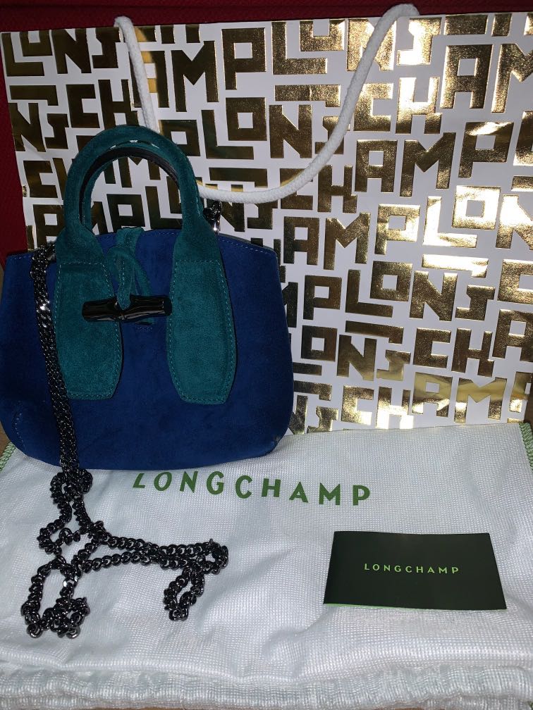 longchamp mini roseau leather crossbody bag Luxury Bags