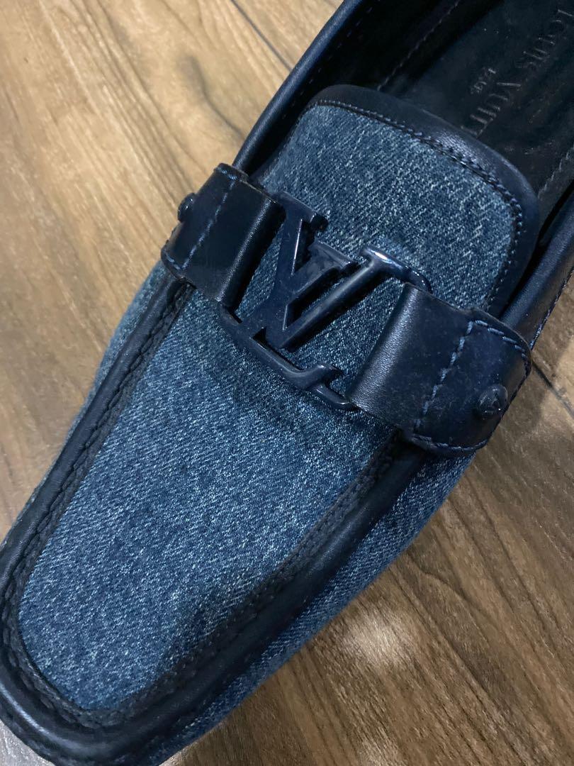 Mens Louis Vuitton Denim Drivers in Great Condtion.