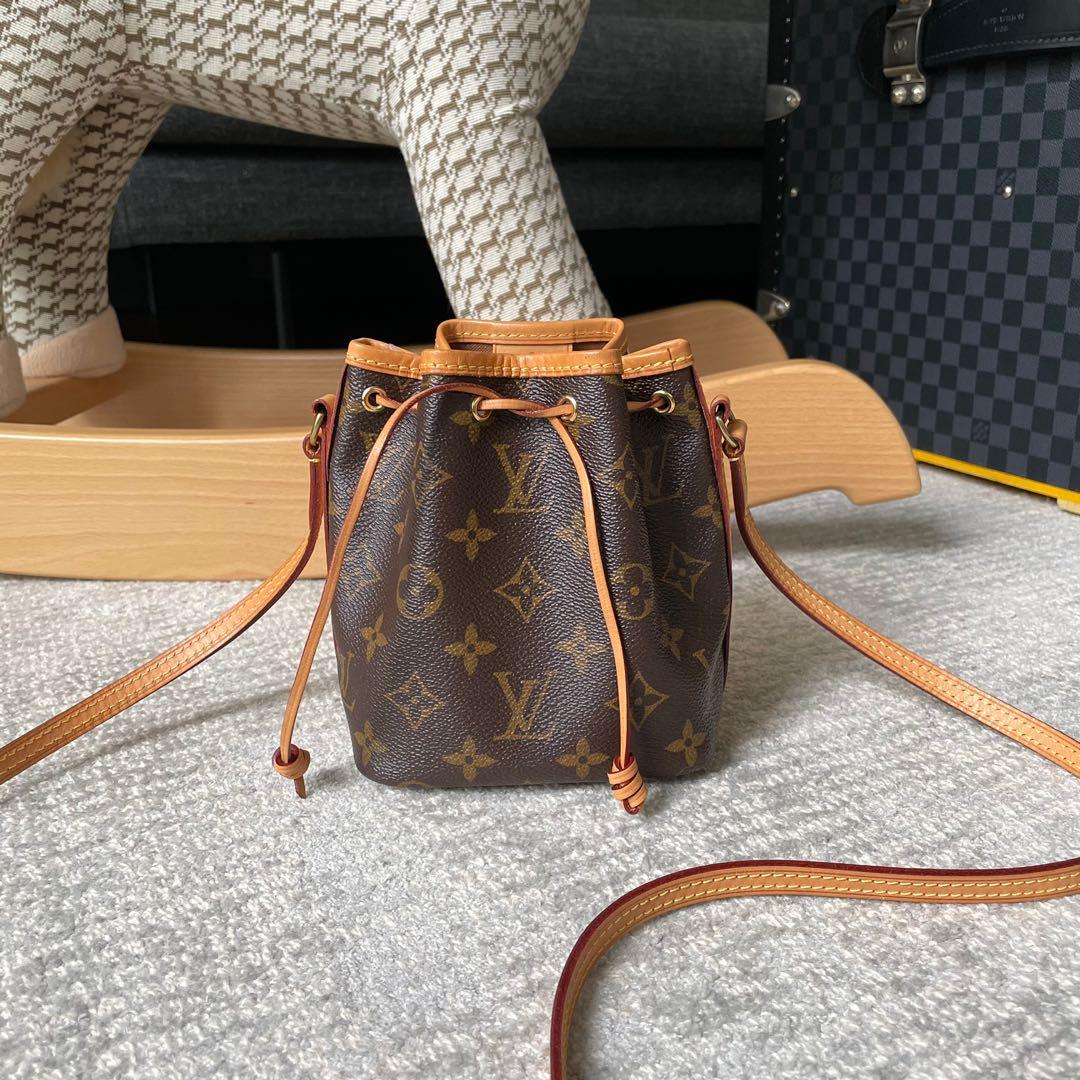 LV nano bucket bag, Luxury, Bags & Wallets on Carousell
