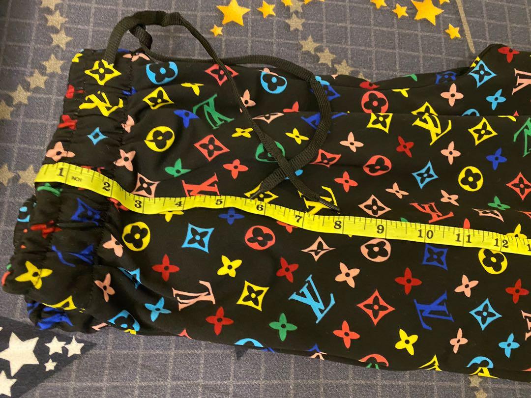 LV multi color jogger, Women's Fashion, Bottoms, Other Bottoms on Carousell