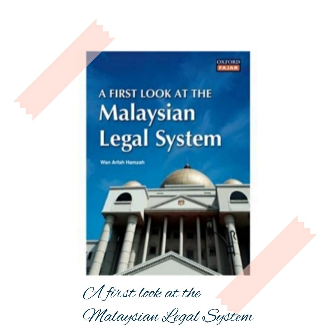 Malaysia Legal System Textbooks On Carousell