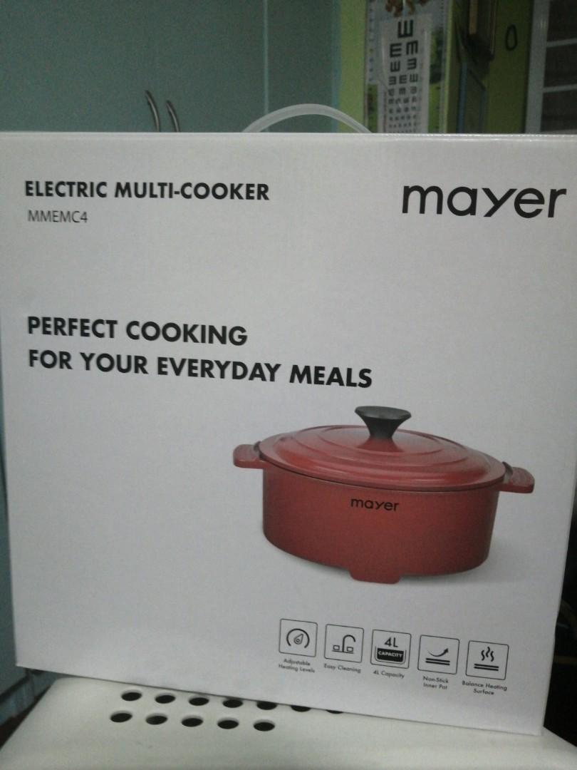 Mayer electric multi cooker outlet