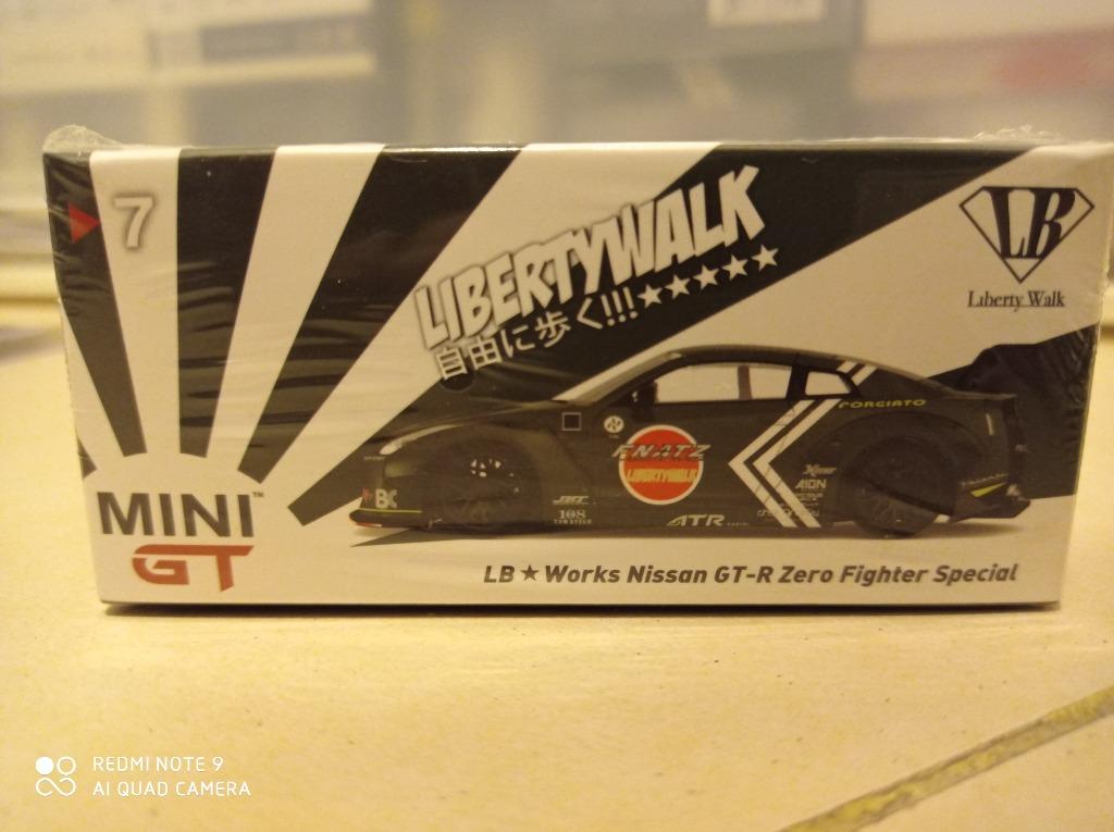 Mini Gt 7 Lb Version Lb Works Nissan Gt R R35 Zero Fighter Special Type 1 Rear Wing Ver 1 玩具 遊戲類 玩具 Carousell