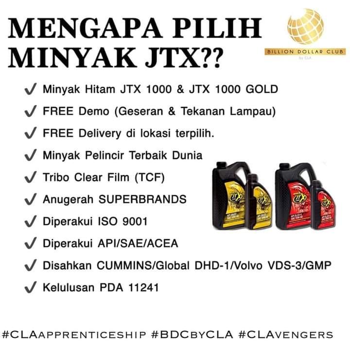 Minyak Hitam Jtx Kenderaan Auto Accessories On Carousell