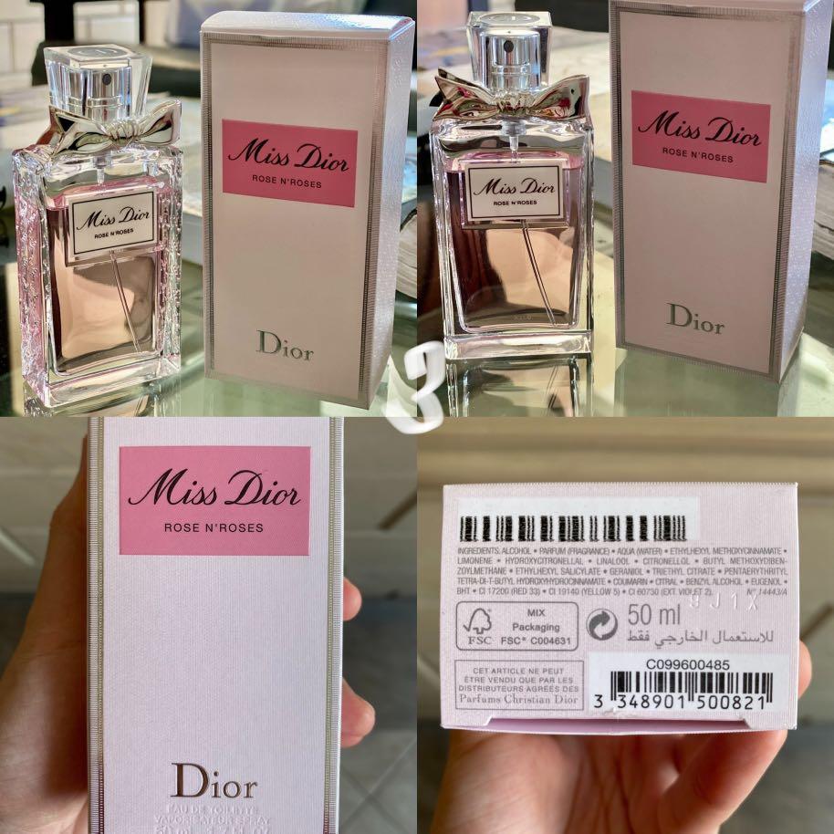 Miss Dior Rose n' Roses Perfume Original, Kesehatan \u0026 Kecantikan, Parfum,  Kuku \u0026 Lainnya di Carousell
