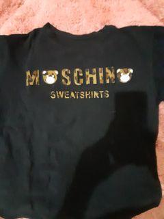 Moschino embroidered unisex shirt