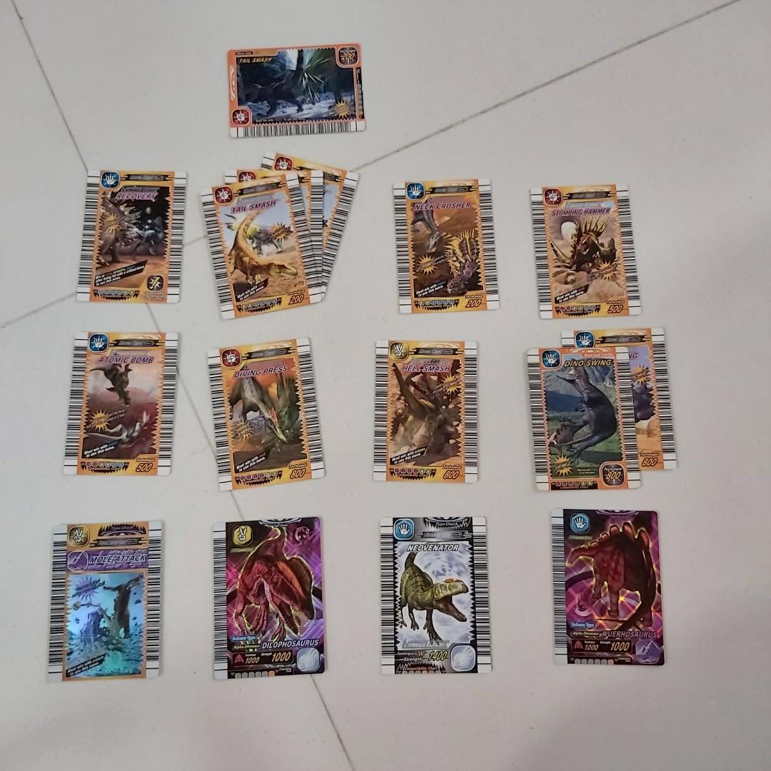 Dinosaur King Cards Hobbies Toys Toys Games On Carousell