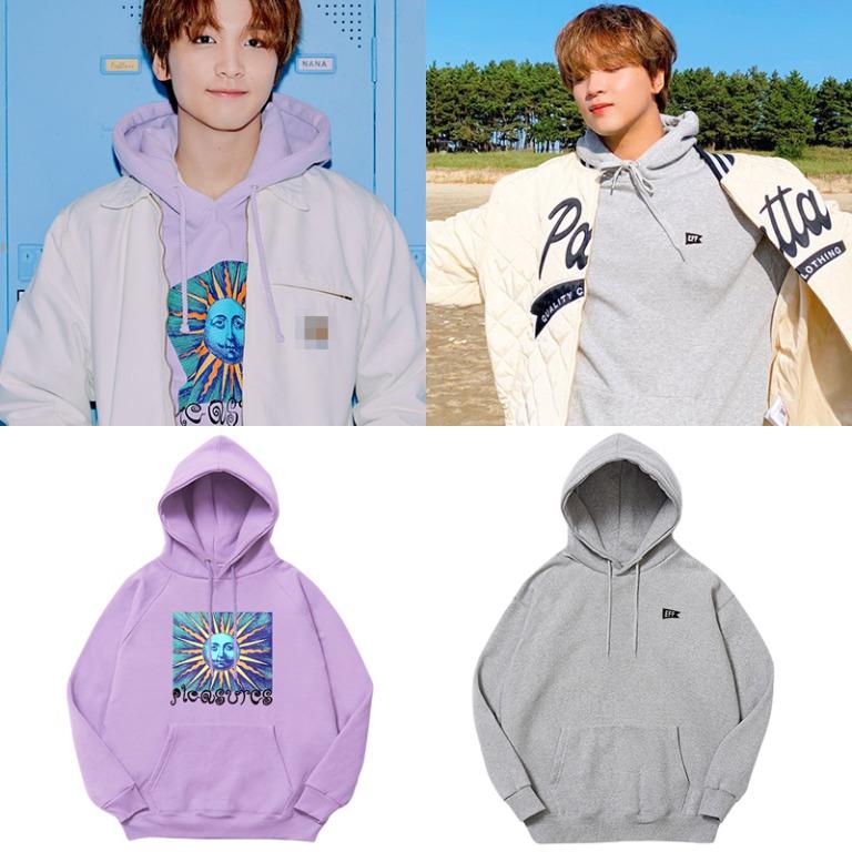 NCT Dream Purple Grey Hoodie