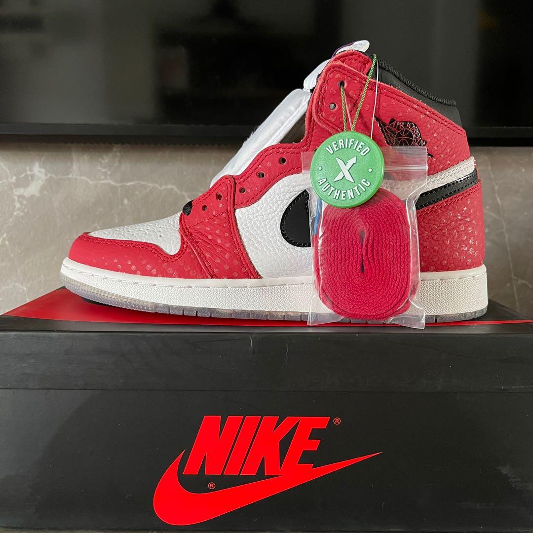 jordan 1 spider man 2018