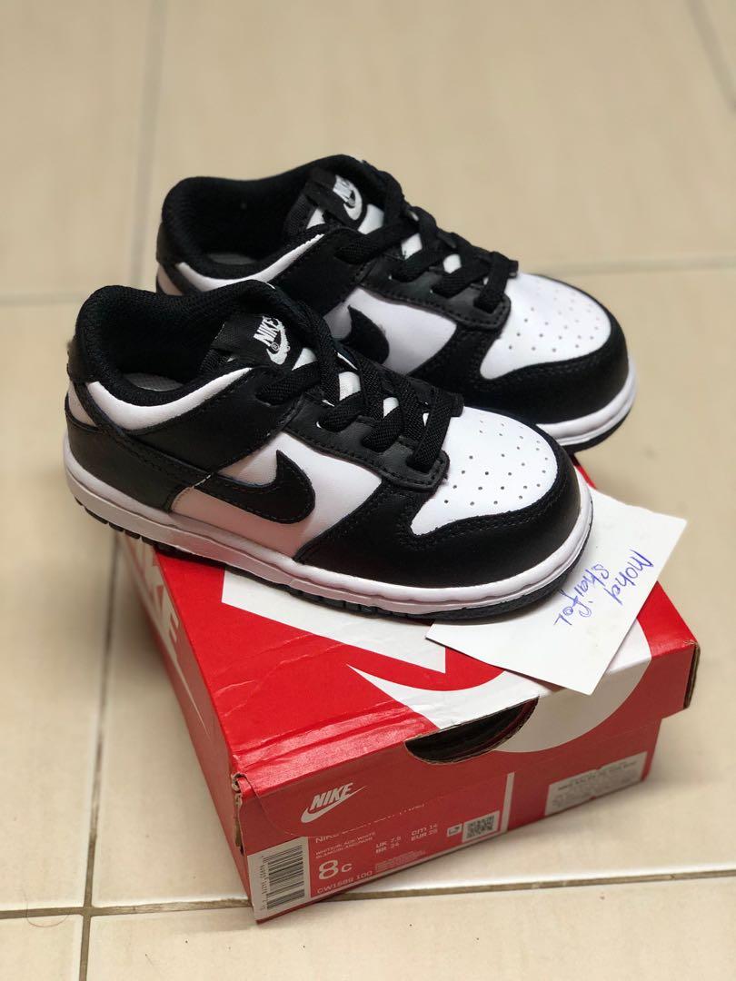 ダブル／ミストブルー Nike Dunk Low Baby パンダ | kinderpartys.at