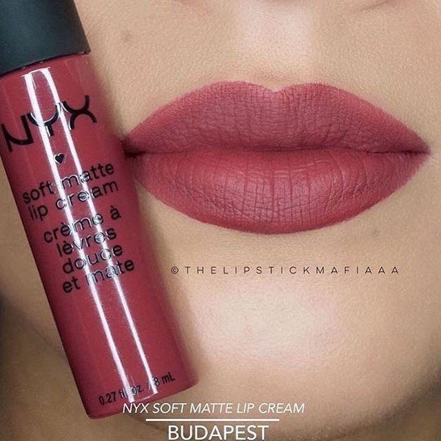 NYX Soft Matte Lip Cream - Budapest, Beauty & Personal Care, Face, Makeup  on Carousell