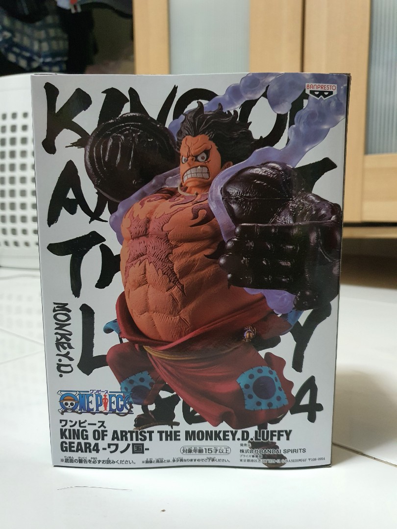 One Piece King Of Artist The Monkey D Luffy Gear 4 Wanokuni Toys Games Bricks Figurines On Carousell