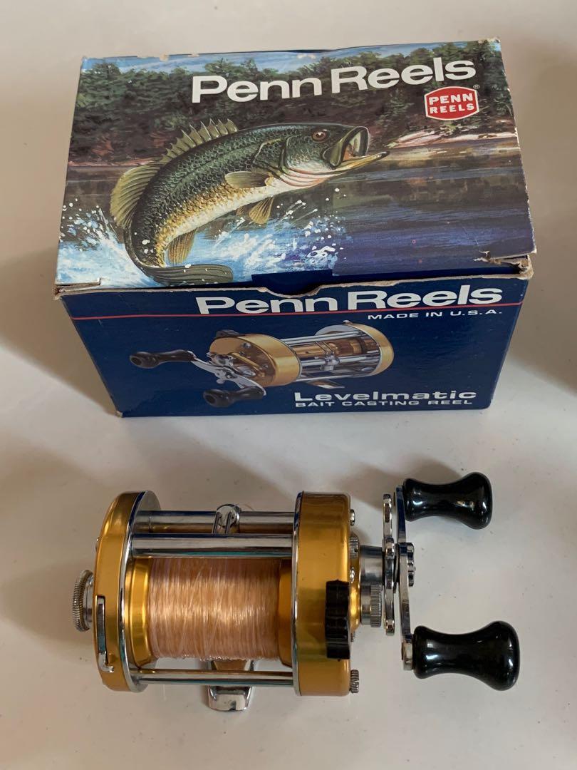 Penn 940 Levelmatic Fishing Reel Vintage Classic Salt/freshwater