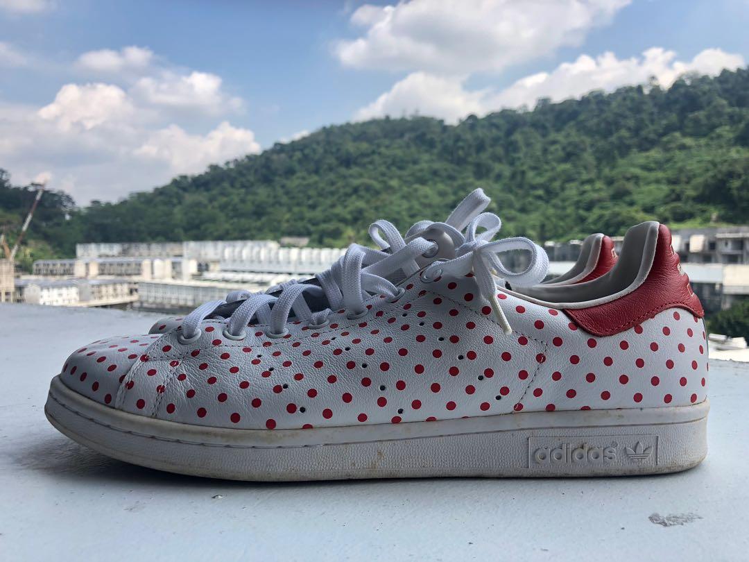 Pharrell X Stan Smith Polka Dot Men s Fashion Footwear Sneakers