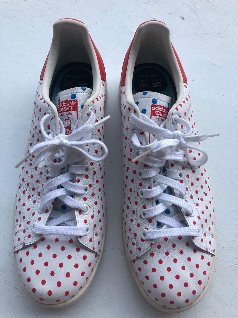 Pharrell X Stan Smith Polka Dot Men s Fashion Footwear Sneakers