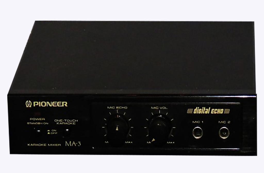Pioneer Karaoke Mixer With Digital Echo including a Wired, Wireless