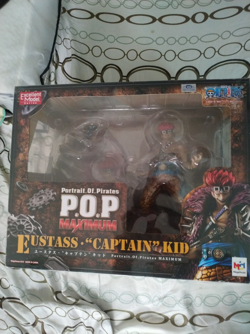 Portrait Of Pirates P O P Maximum Eustass Captain Kid Toys Games Bricks Figurines On Carousell