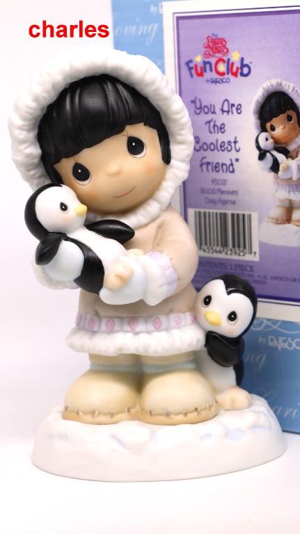 Precious Moments You Are The Coolest Friend Fc 021 Eskimo Girl And Penguins Women S Fashion Jewelry Organisers Precious Stones On Carousell