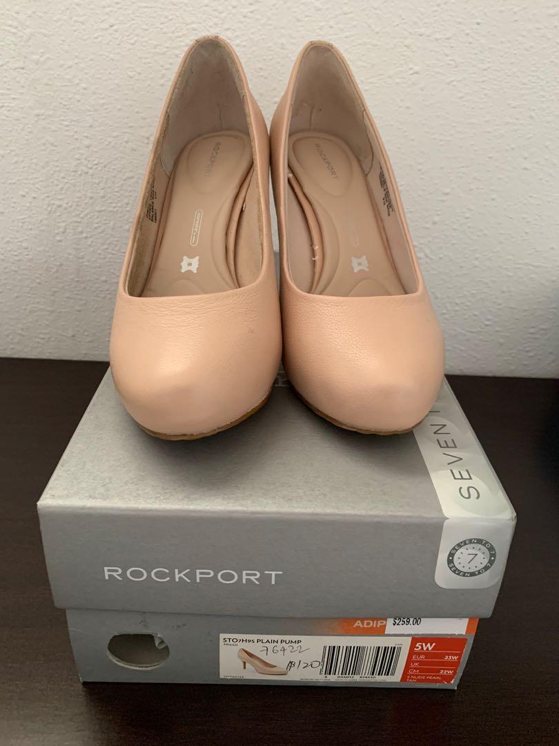 Rockport nude heels sales