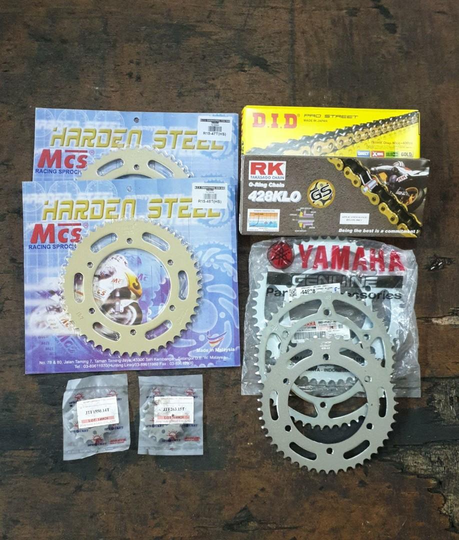 r15 v2 chain sprocket set price
