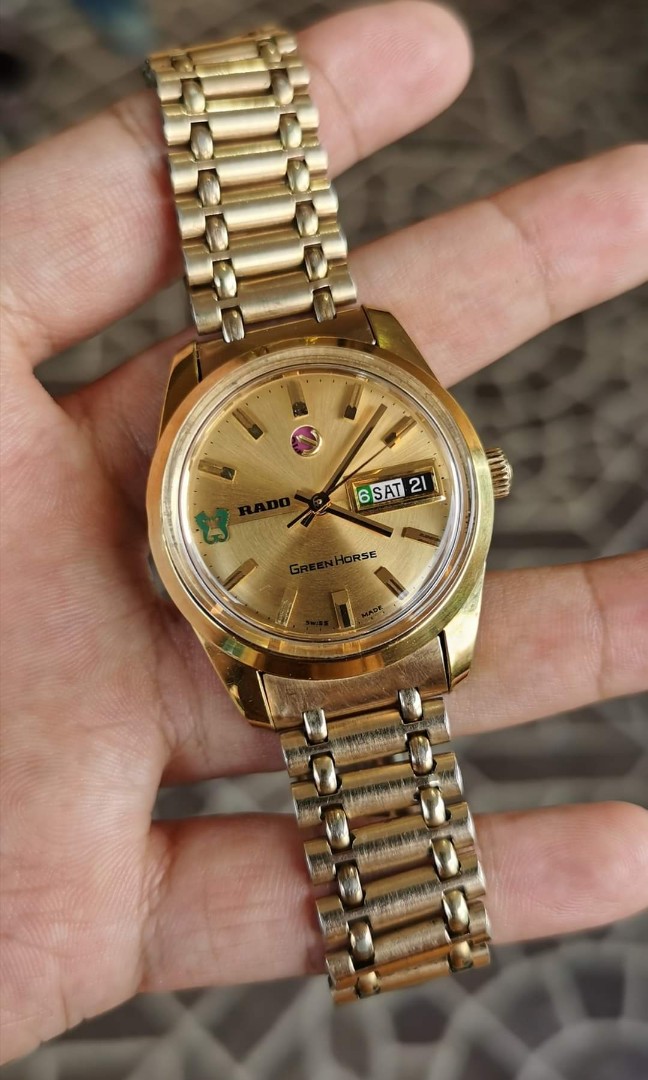 Rado green watch clearance price