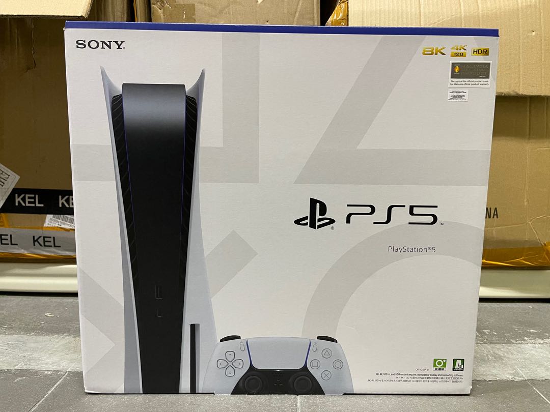 Readystock Sony Ps5 Playstation 5 Physical Version Malaysia Set Video Gaming Video Game Consoles On Carousell
