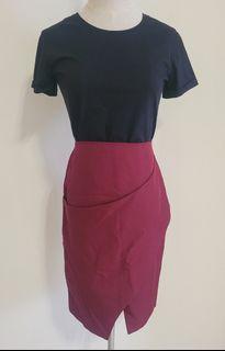 Red Work Skirt