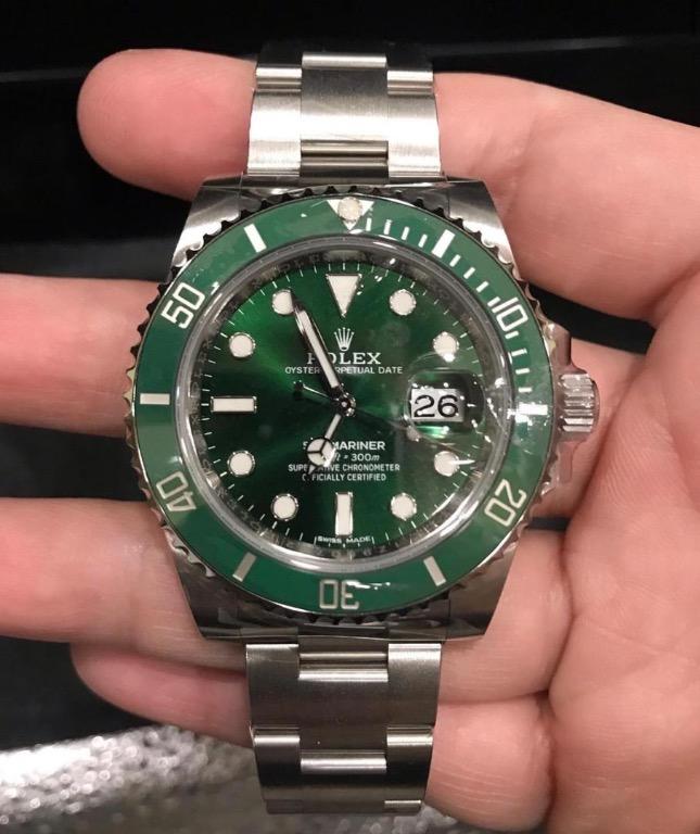 Rolex Submariner 116610LV HULK (PRICE UPON REQUEST), Luxury