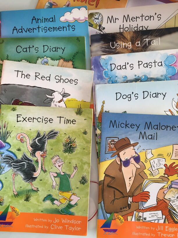 Sails Readers (Fluency), Hobbies & Toys, Books & Magazines, Fiction