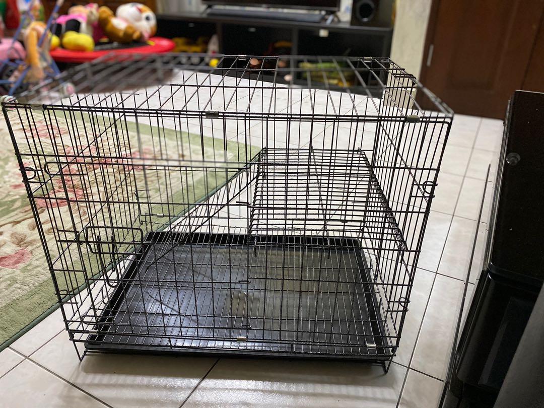 Sangkar kucing cat cage, Pet Supplies, Pet Accessories on Carousell