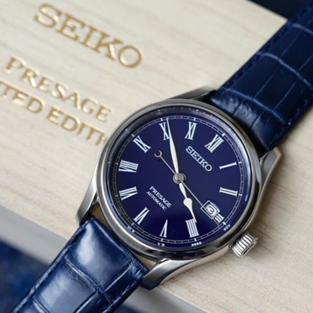 Seiko Presage Blue Enamel SPB069J1 SPB069