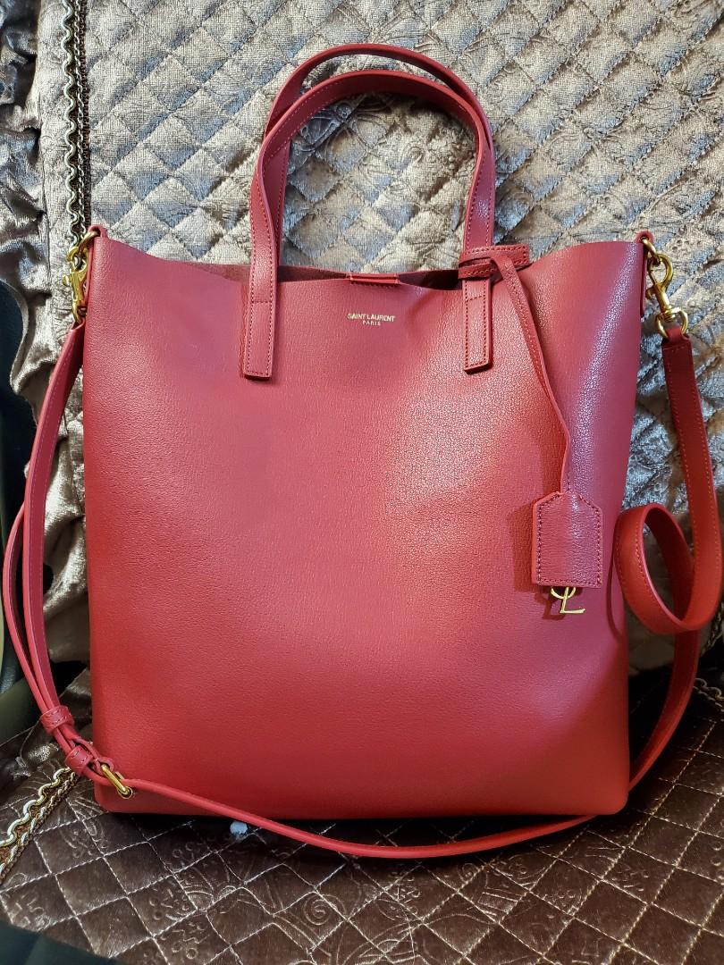 Shopping bag saint laurent toy in supple leather on sale