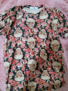 Skulls and roses