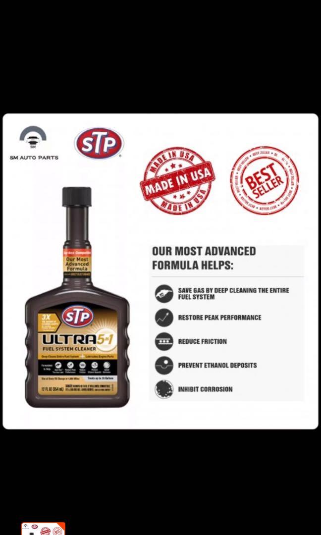 STP COMPLETE FUEL SYSTEM CLEANER ULTRA 5 in 1 FUEL INJECTOR INJECTION