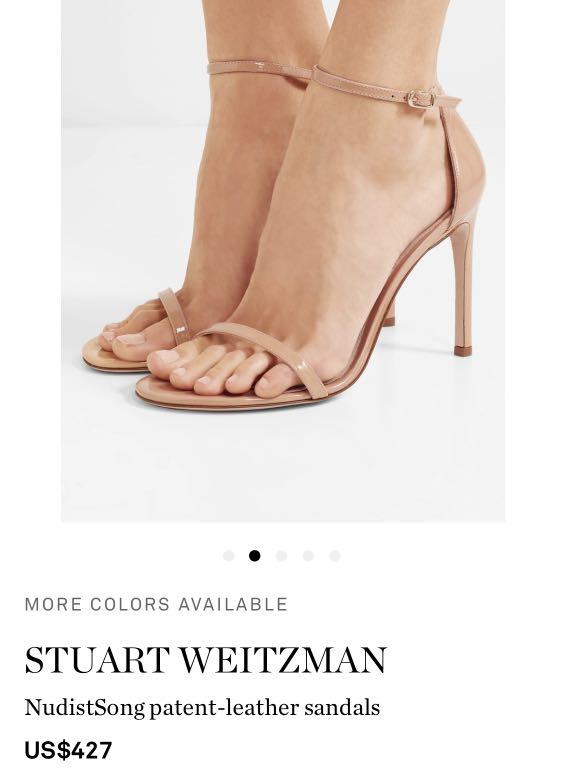Stuart Weitzman Nudistsong Patent 
