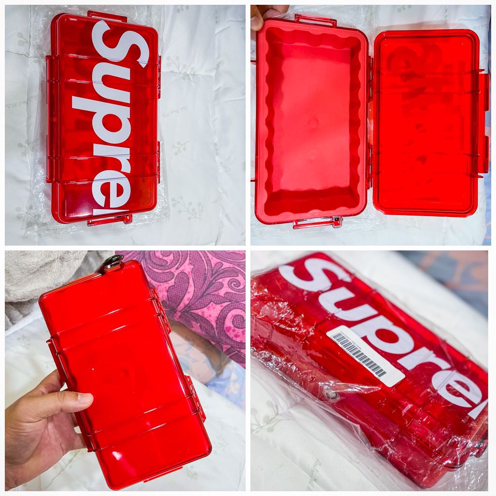 *Authentic* Supreme X Pelican 1060 Case Red Storage Box Logo