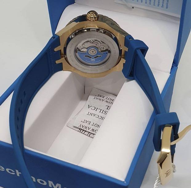 Technomarine Grand Cruise(Automatic) TM 118087 (Category: Men's Watches) located in Malabon City. Submitted by hyruwatchesandaccessories (Listing ID 1064219255, Image 3). Description: Technomarine Grand Cruise(Automatic) TM 118087 ❤️Php 8490 + sf Movement Components: Japan Caliber: NH35 Case and Dial Case size: 48mm Case material: Stainless Steel Crown: Push Dial material: Metal Water resistance: 200M Band Material: Silicone Tone: Blue Length: 20