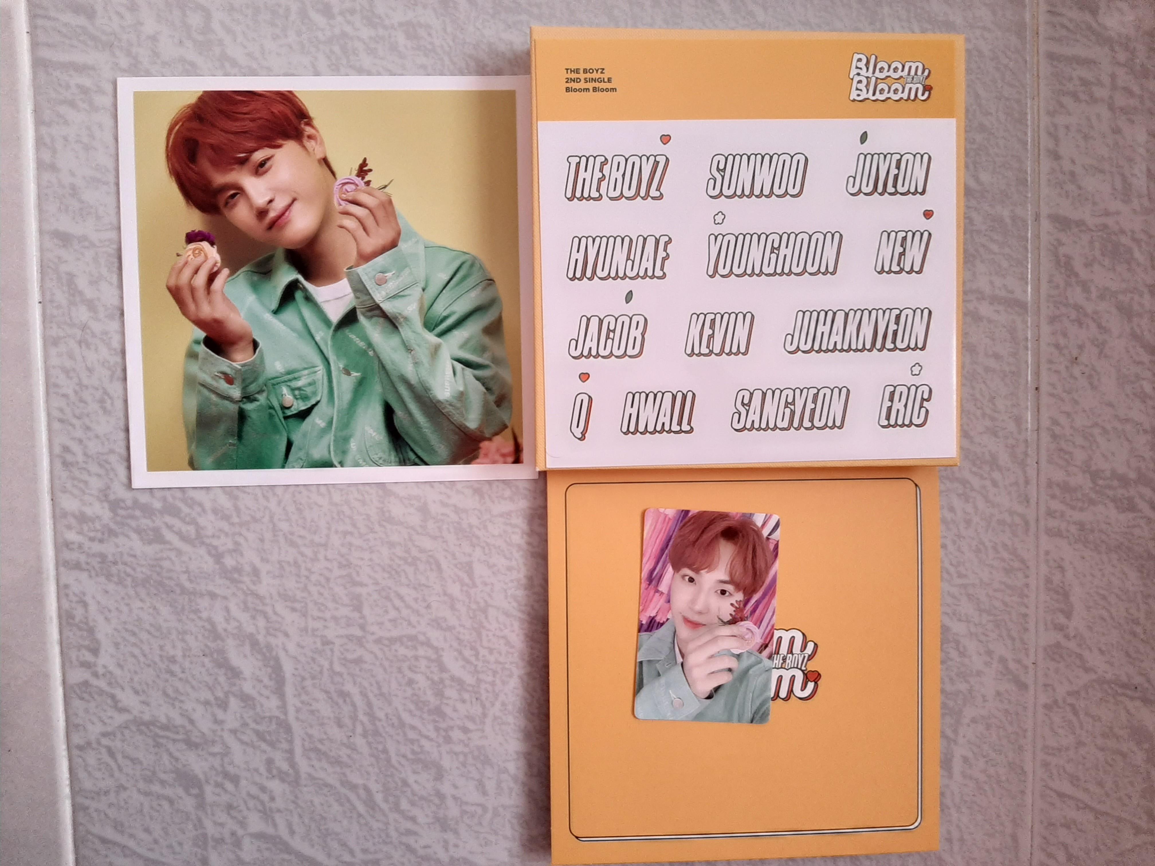 The Boyz Bloom Bloom Heart Ver Haknyeon Set K Wave On Carousell