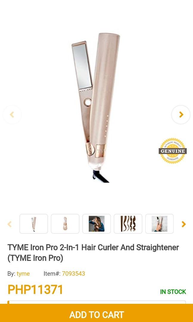 tyme iron 2 in 1